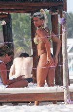 SOLCI PEREZ in Bikini on the Beach in Tulum 07/11/2018