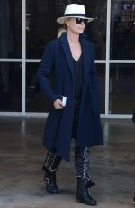 SONIA KRUGER Arrives at Airport in Sydney 07/29/2018