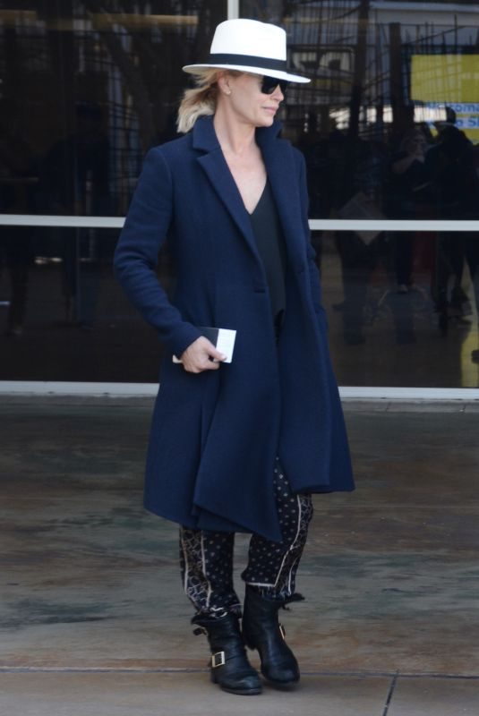 SONIA KRUGER Arrives at Airport in Sydney 07/29/2018