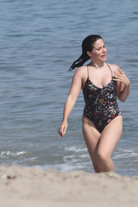 SOPHIA BUSH in Swimsuit at a Beach in Malibu 07/10/2018