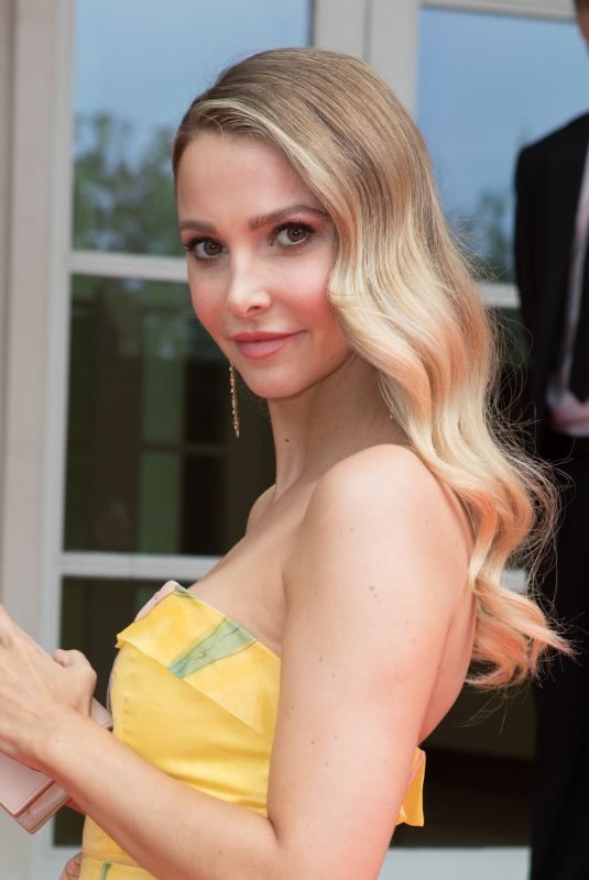 SOPHIE HERMANN at Grand Prix Ball at Hurlingham Club in London 07/04/2018