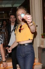 SOPHIE RITZ Leaves Ritz Club in London 07/17/2018