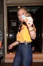 SOPHIE RITZ Leaves Ritz Club in London 07/17/2018