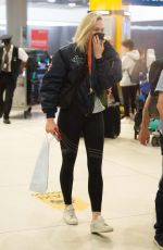 SOPHIE TURNER and Joe Jonas at JFK Airport in New York 07/02/2018
