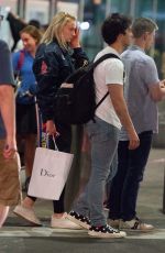 SOPHIE TURNER and Joe Jonas at JFK Airport in New York 07/02/2018
