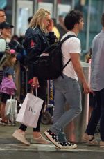 SOPHIE TURNER and Joe Jonas at JFK Airport in New York 07/02/2018