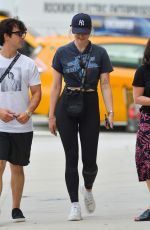 SOPHIE TURNER and Joe Jonas Out for Lunch in New York 07/24/2018