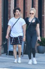 SOPHIE TURNER and Joe Jonas Out in New York 07/19/2018