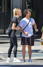 SOPHIE TURNER and Joe Jonas Out in New York 07/19/2018