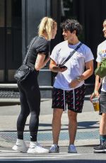SOPHIE TURNER and Joe Jonas Out in New York 07/19/2018