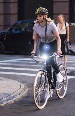 SOPHIE TURNER in Leggings Out in New York 07/20/2018