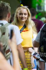 SOPHIE TURNER Out and About in London 07/16/2018