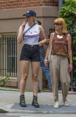 SOPHIE TURNER Out and About in New York 07/26/2018\