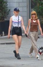 SOPHIE TURNER Out and About in New York 07/26/2018\