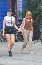 SOPHIE TURNER Out and About in New York 07/26/2018\