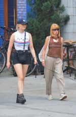 SOPHIE TURNER Out and About in New York 07/26/2018\