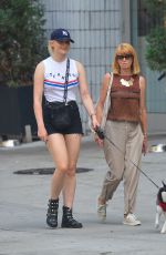 SOPHIE TURNER Out and About in New York 07/26/2018\