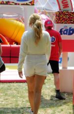 STACEY SOLOMON at Fab Ice Cream Pop Up Play Park in London 07/07/2018