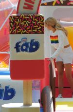 STACEY SOLOMON at Fab Ice Cream Pop Up Play Park in London 07/07/2018
