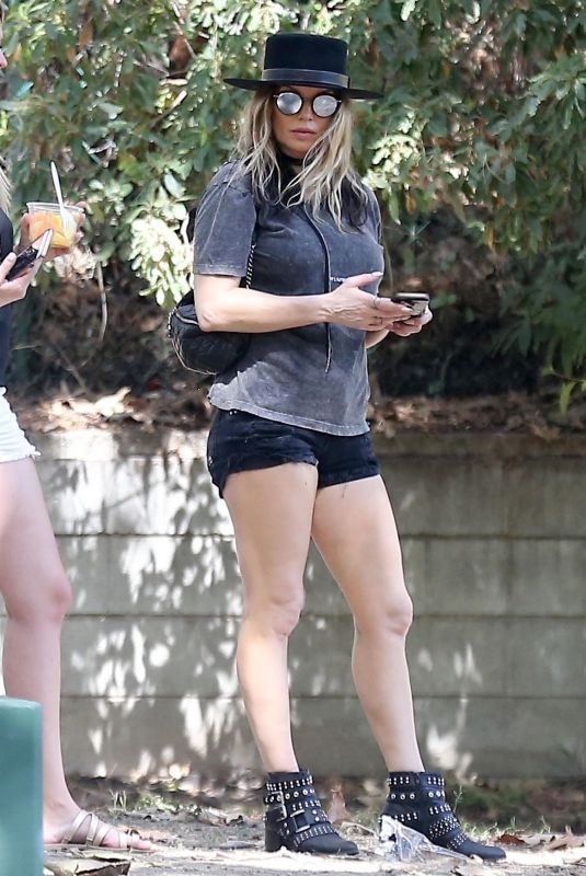 STACY FERGIE FERGUSON at a Ninja Turtles Themed Party in Los Angeles 07/29/2018
