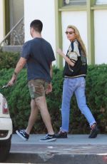 STELLA MAXWELL Leaves Cafe Gratitude in Los Angeles 07/23/2018