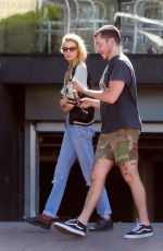 STELLA MAXWELL Leaves Cafe Gratitude in Los Angeles 07/23/2018
