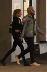 STELLA MAXWELL Out for Dinner with Friends in Pasadena 07/03/2018