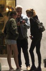 STELLA MAXWELL Out for Dinner with Friends in Pasadena 07/03/2018