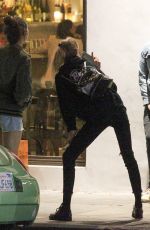 STELLA MAXWELL Out for Dinner with Friends in Pasadena 07/03/2018