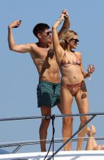 STEPHANIE PRATT in Bikini on a Yacht in Formentera 07/28/2018