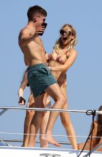 STEPHANIE PRATT in Bikini on a Yacht in Formentera 07/28/2018
