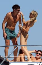 STEPHANIE PRATT in Bikini on a Yacht in Formentera 07/28/2018