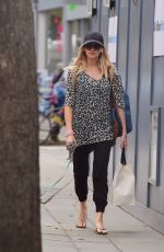 STEPHANIE PRATT Out with Her Dog in London 07/18/2018