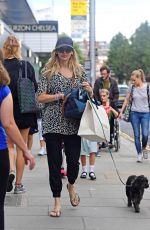 STEPHANIE PRATT Out with Her Dog in London 07/18/2018