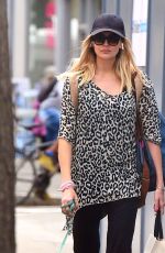 STEPHANIE PRATT Out with Her Dog in London 07/18/2018