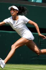 SU-WEI HSIEH at Wimbledon Tennis Championships in London 07/07/2018