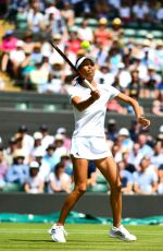 SU-WEI HSIEH at Wimbledon Tennis Championships in London 07/07/2018
