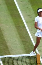 SU-WEI HSIEH at Wimbledon Tennis Championships in London 07/07/2018