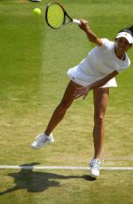 SU-WEI HSIEH at Wimbledon Tennis Championships in London 07/07/2018