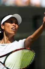 SU-WEI HSIEH at Wimbledon Tennis Championships in London 07/07/2018