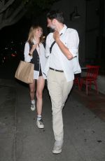 SUKI WTAERHOUSE Leaves Republique Restaurant in Los Angeles 07/17/2018