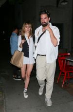 SUKI WTAERHOUSE Leaves Republique Restaurant in Los Angeles 07/17/2018