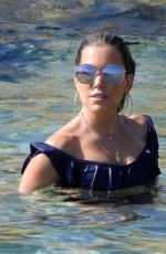 SYLVIE MEIS in Bikini on the Beach in Mykonos 07/08/2018