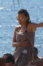 SYLVIE MEIS in Bikini on the Beach in Mykonos 07/09/2018