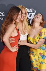 TALLULAH, RUMER and SCOUT WILLIS at Comedy Central Roast of Bruce Willis in Los Angeles 07/14/2018
