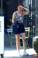 TALLULAH WILLIS Leaves Nine Zero One Salon in New York 07/07/2018