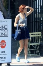 TALLULAH WILLIS Leaves Nine Zero One Salon in New York 07/07/2018