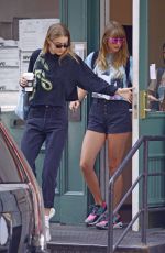 TAYLOR SWIFT and GIGI HADID Leaves Taylor