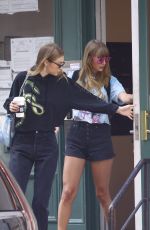 TAYLOR SWIFT and GIGI HADID Leaves Taylor