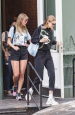 TAYLOR SWIFT and GIGI HADID Leaves Taylor